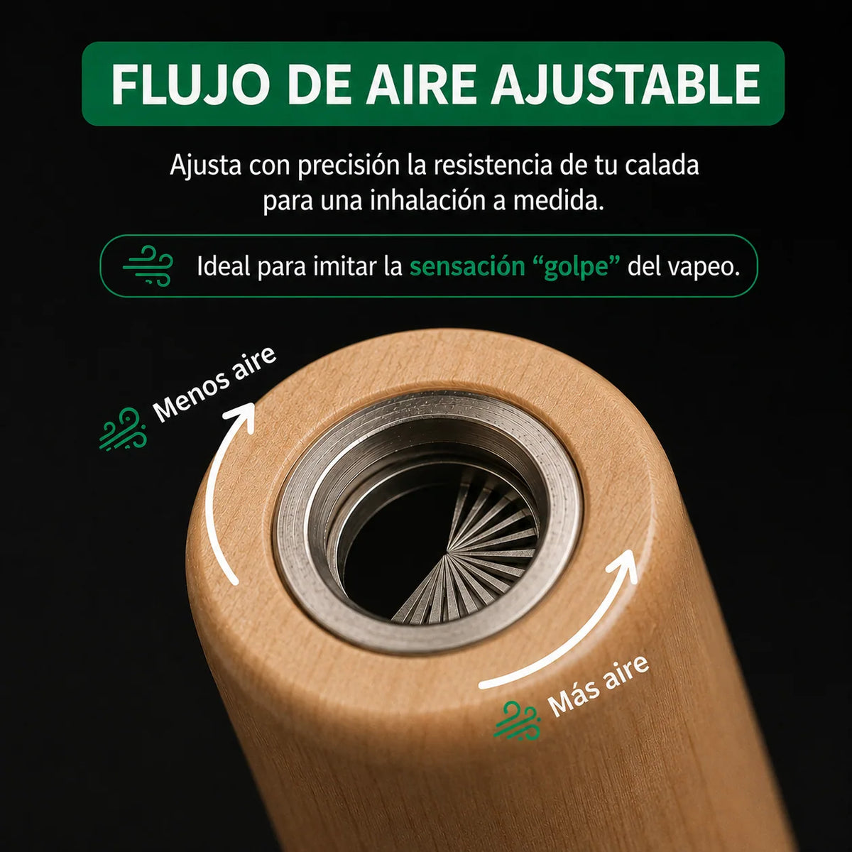Inhalateur d'Aromathérapie Portable Rechargeable